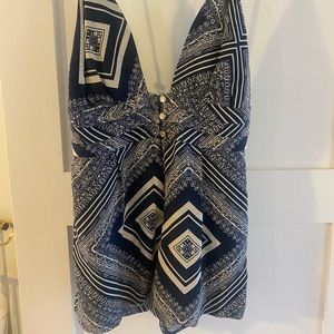 Stone cold fox romper XS